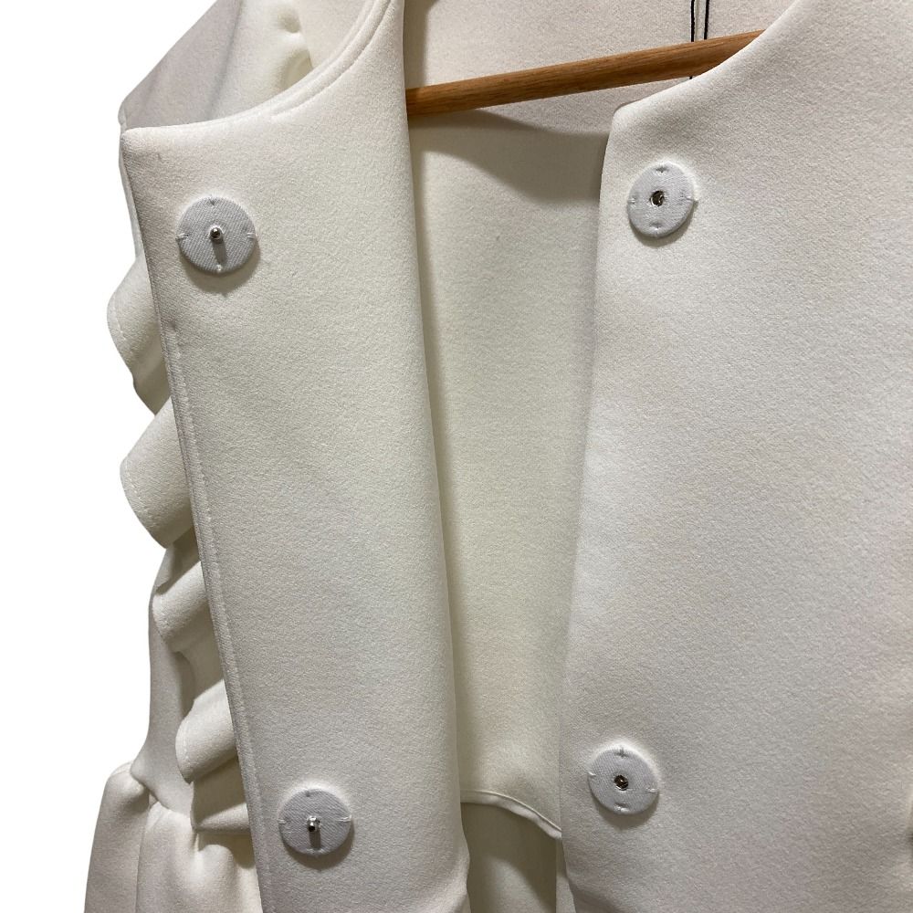 yori フリルギャザージレ ネイビーYR25-24045SP ⭐︎週末セール 美品