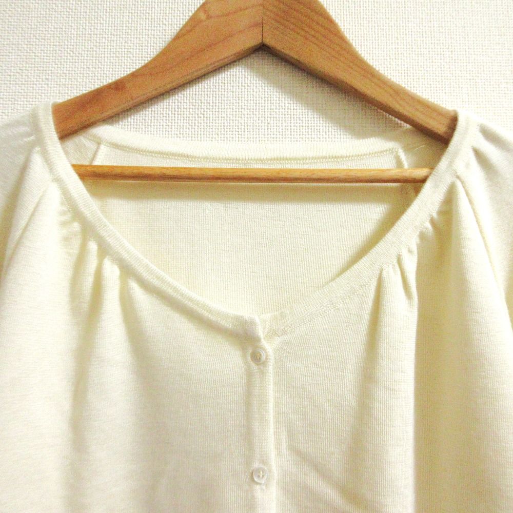 美品 FOXEY フォクシー カシミヤ シルク ニットカーディガン 36536