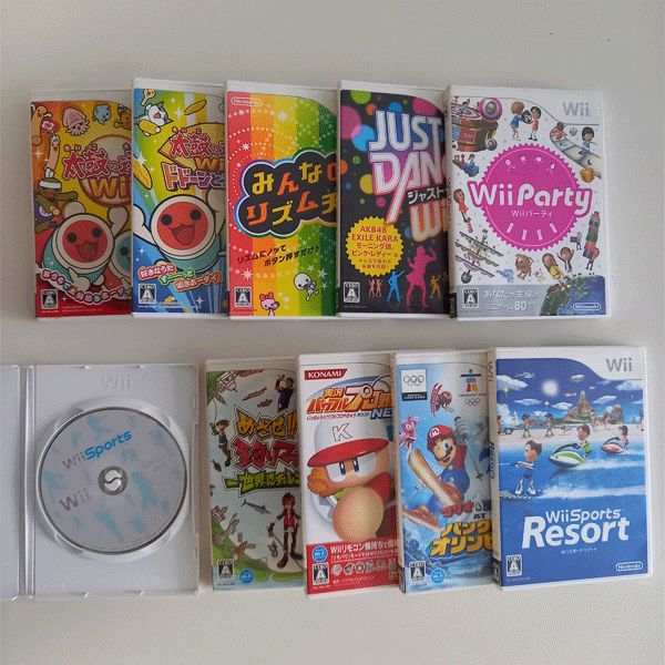 Wii ゲームソフト まとめ売り 10点セット #m00148 - メルカリ