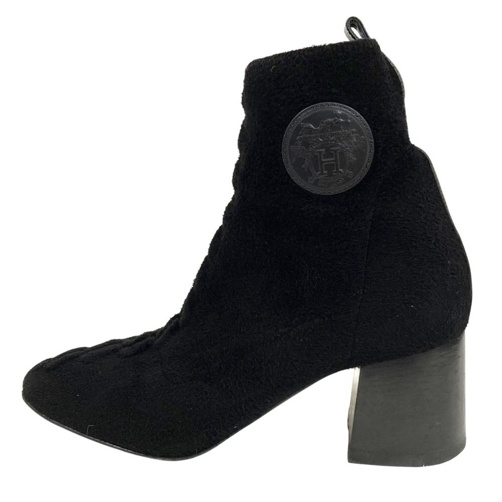 美品 HERMES エルメス ジェナ 60 ショートブーツ サイズ38.5 約25cm