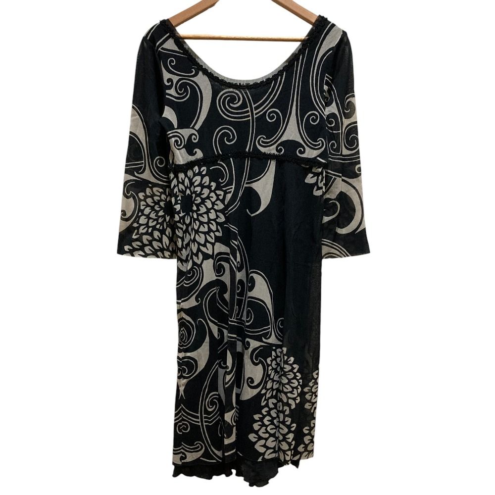 美品 VIVIENNE TAM ヴィヴィアンタム フラワープリント パワーネット