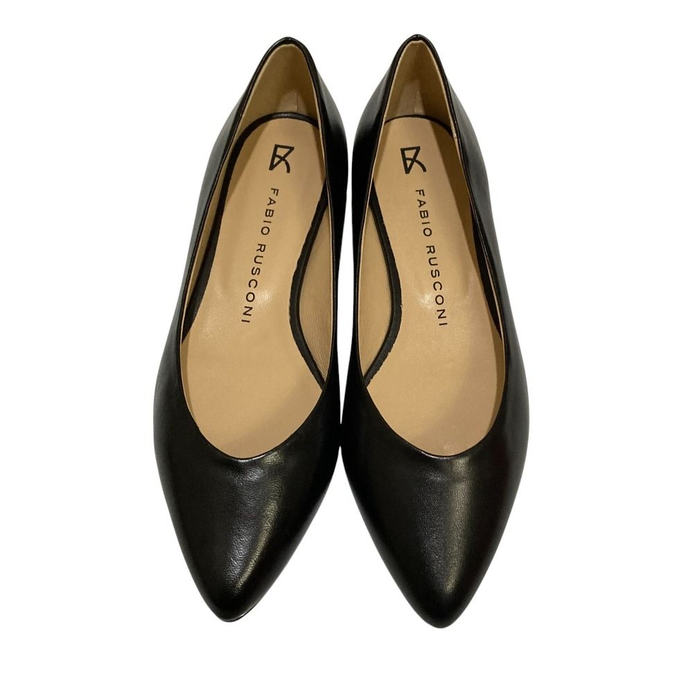 美品 FABIO RUSCONI ファビオルスコーニ S RAFFAELLA NATUR フラット