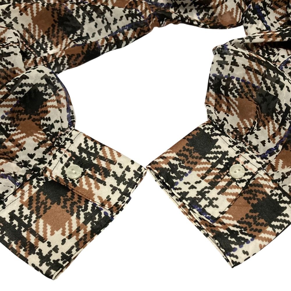 【未使用24200円】ナラカミーチェ♦️Xmas✨ジオメトリックシフォンボウタイ 未使用24200円】ナラカミーチェ♦️Xmas✨ジオメトリックシフォン