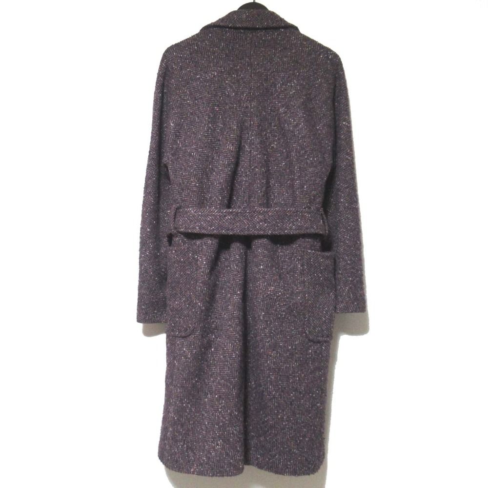 美品 RAINMAKER レインメーカー ツイード ベルテッド ラップコート