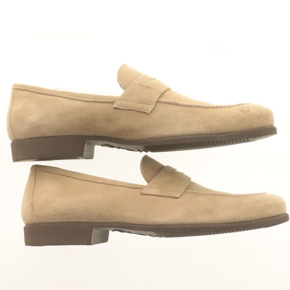 □ Ferrante フェランテ スリッポン シューズ 靴 スエード ローファー