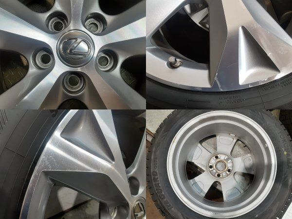 タイヤ新品 25年製【YK G075 225/60R18】スタッドレス【レクサスNX 