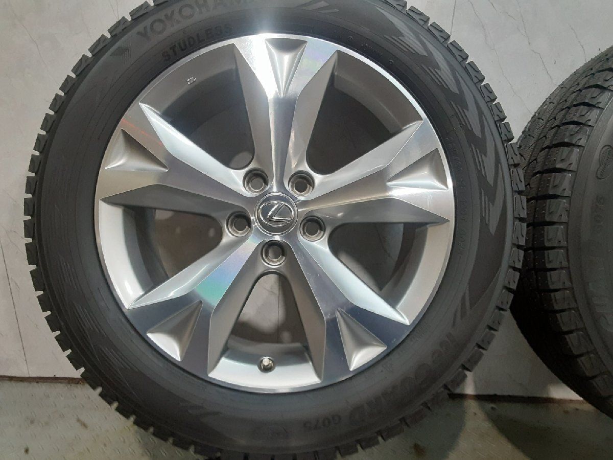 タイヤ新品 25年製【YK G075 225/60R18】スタッドレス【レクサスNX 