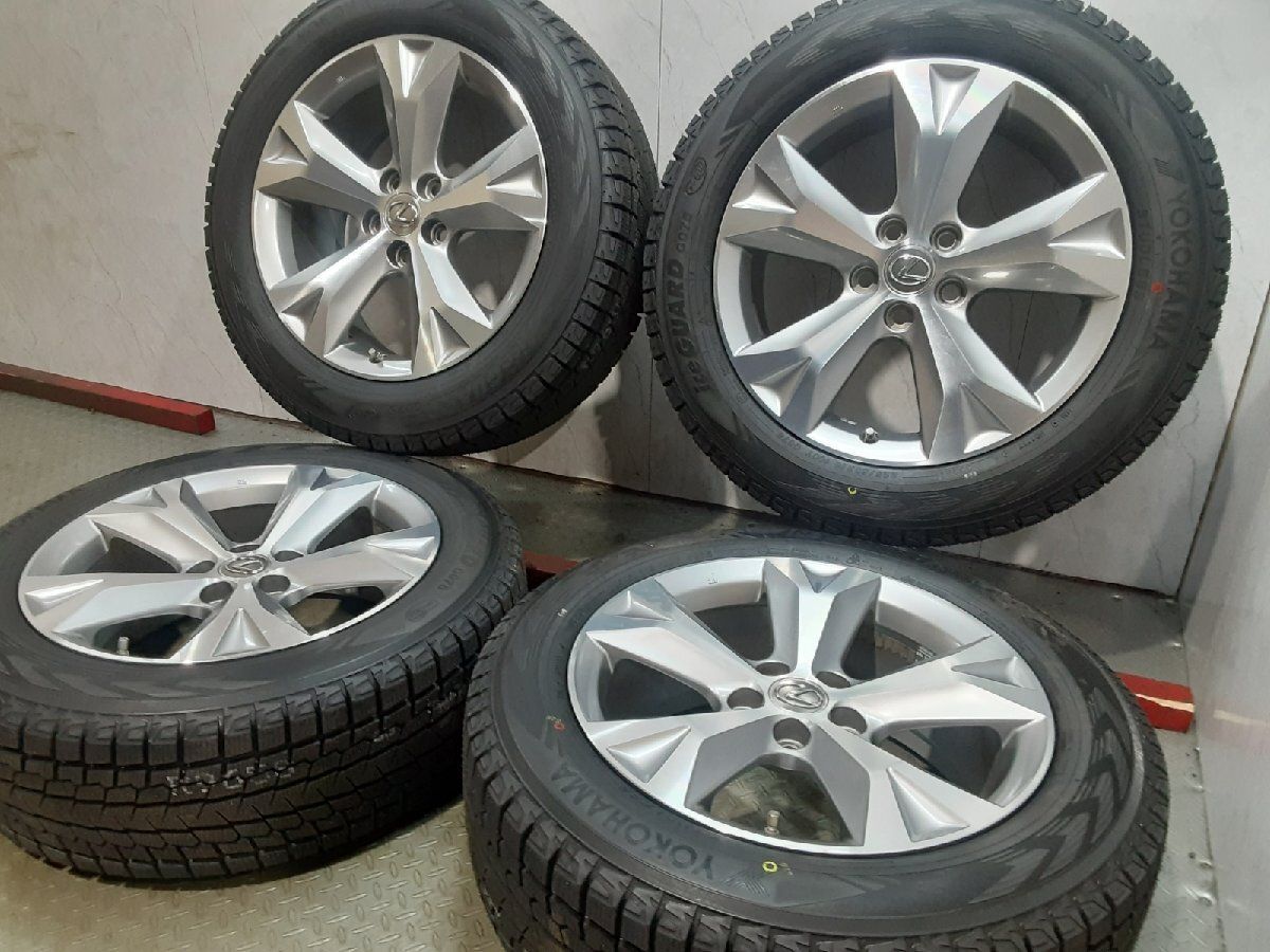 タイヤ新品 25年製【YK G075 225/60R18】スタッドレス【レクサスNX 