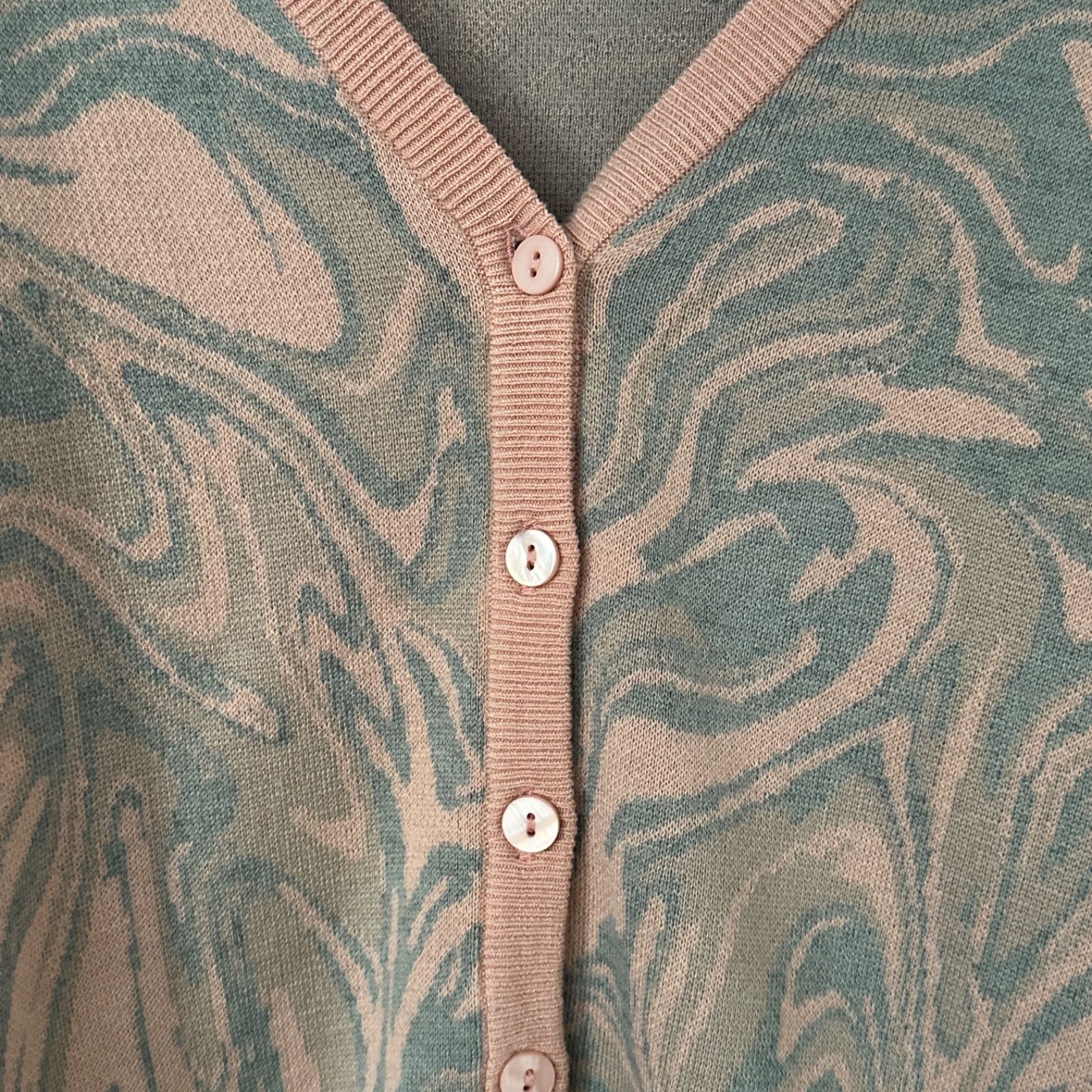 美品】AMERI 2WAY MARBLE PETIT KNIT アメリ アメリヴィンテージ