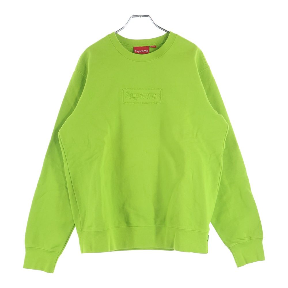 SUPREME (シュプリーム) 20SS Cutout Logo Crewneck カットアウト