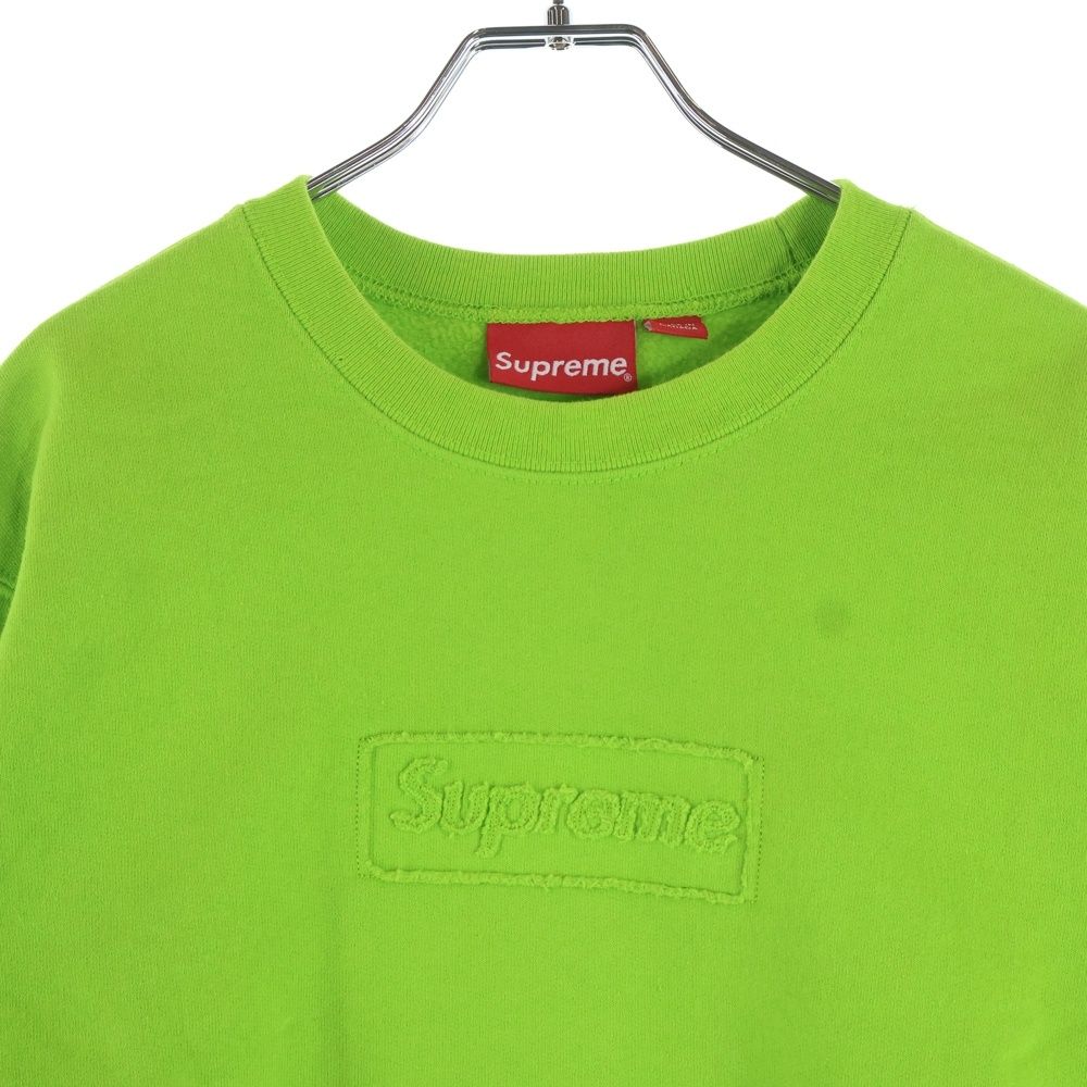SUPREME (シュプリーム) 20SS Cutout Logo Crewneck カットアウト