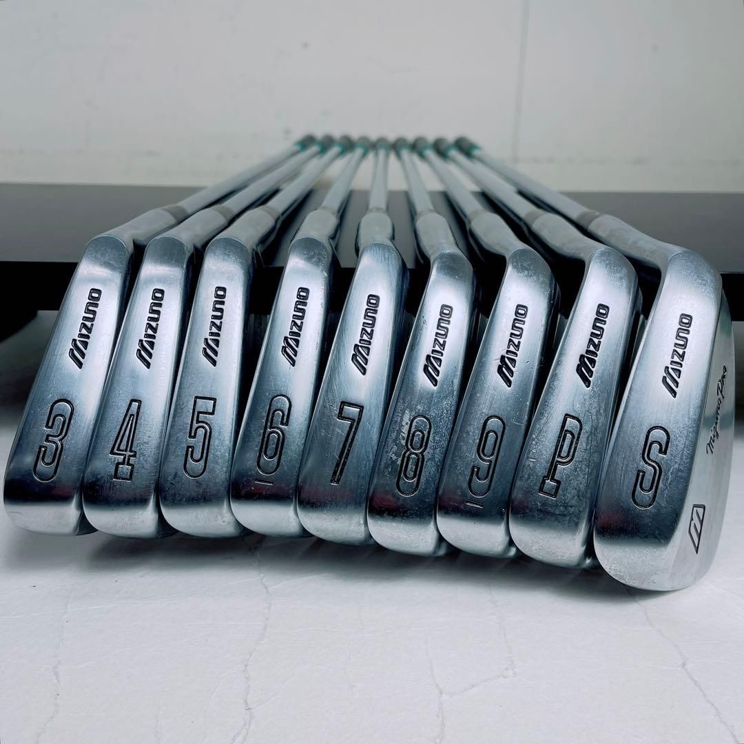 ミズノ アイアン ミズノプロ MS-11 無刻印 3-S 9本 右利き スチール