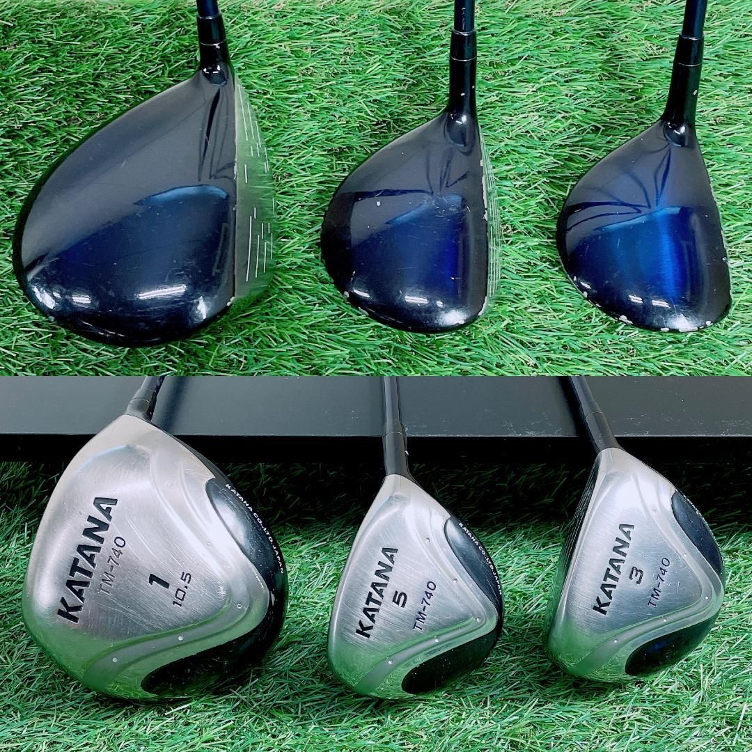 カタナ KATANA TM-740 初心者 ゴルフクラブ セット コースデビュー