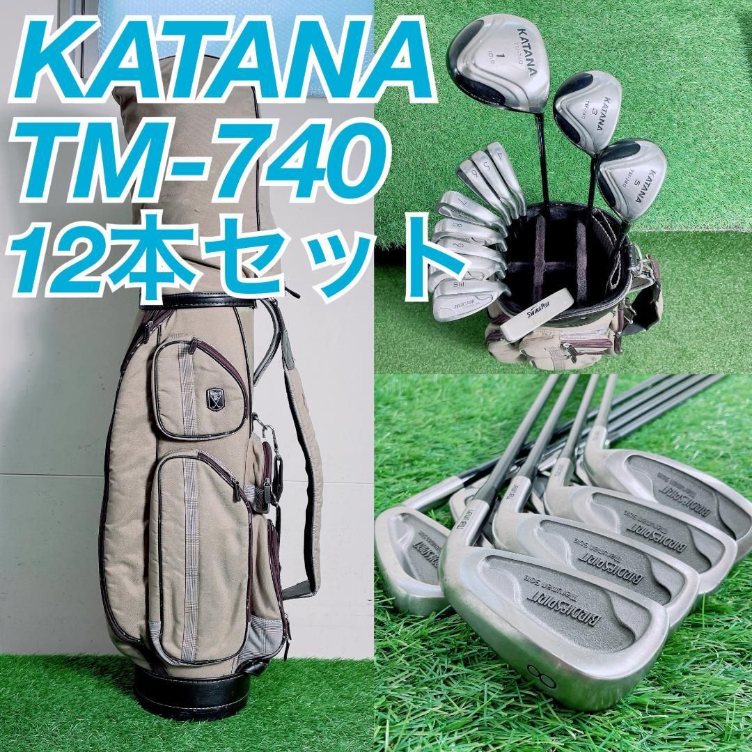 カタナ KATANA TM-740 初心者 ゴルフクラブ セット コースデビュー