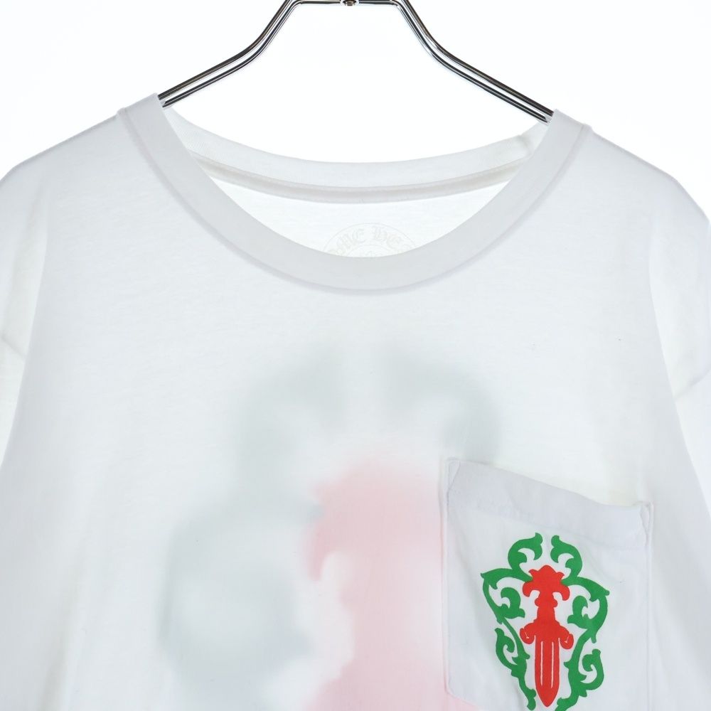 CHROME HEARTS (クロムハーツ) Los Angeles Dagger Print L/S Tee