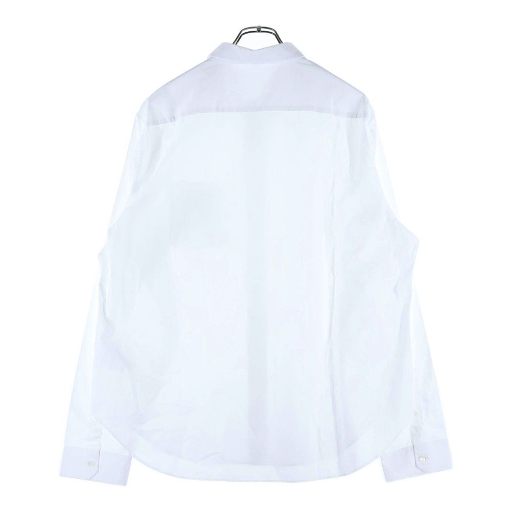 LOEWE (ロエベ) 25SS アナグラム刺繍ポケット長袖シャツ ホワイト