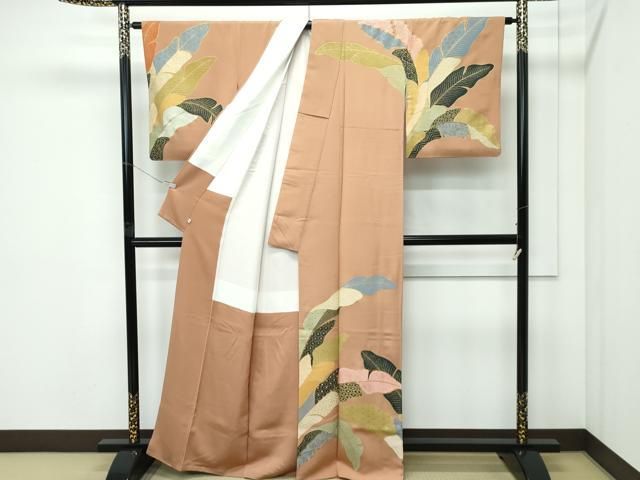平和屋本店○極上 ジャパンオートクチュール 渡辺雪三郎 訪問着・袋帯