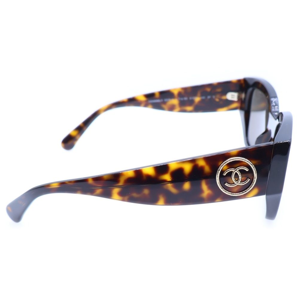 CHANEL (シャネル) ココマーク サングラス キャッツアイ デミカラー