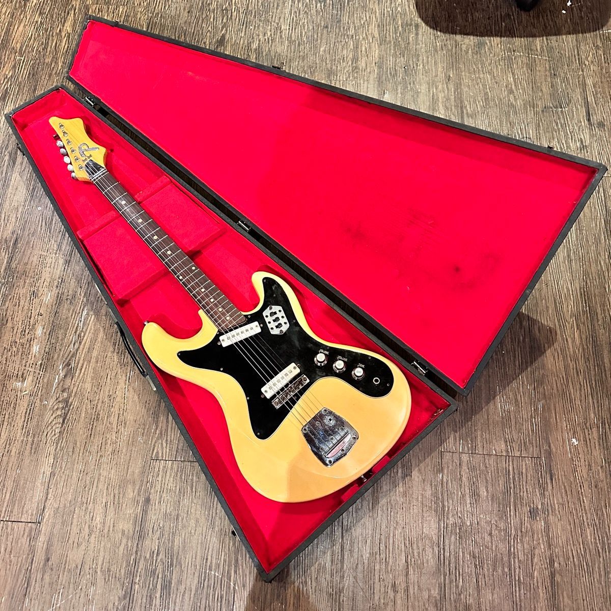 Pleasant SEV-218 1960年代 ビザールギター Electric Guitar エレキ