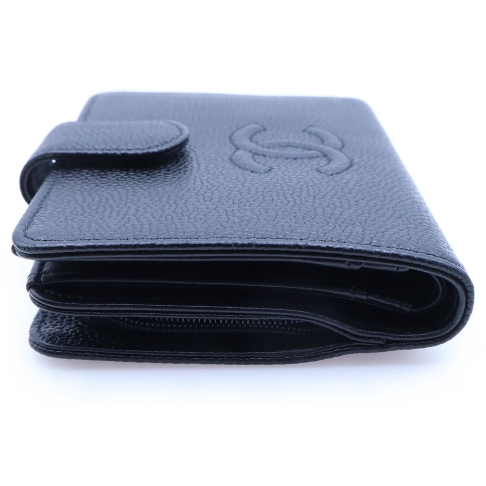 CHANEL (シャネル) ココマーク 二つ折りコンパクトウォレット コイン