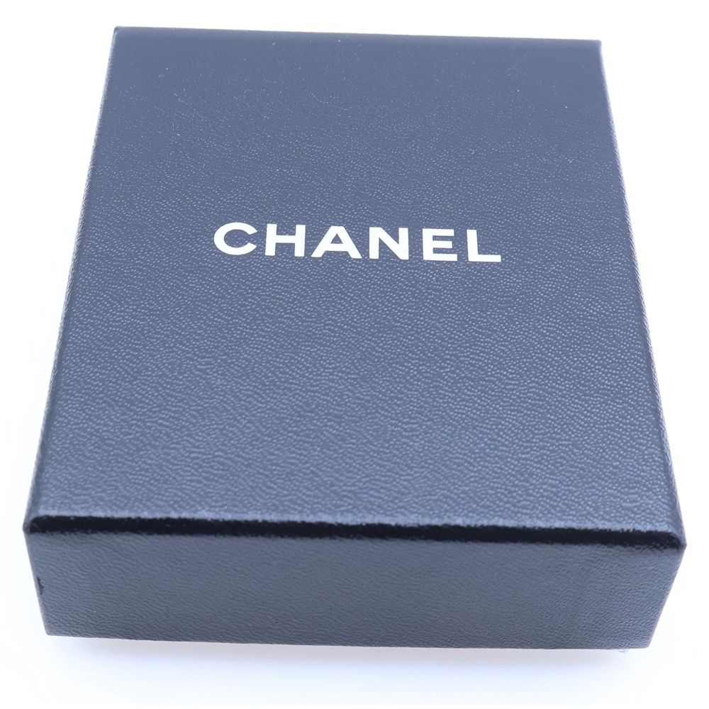 CHANEL (シャネル) ココマーク ラインストーン ブローチ シルバー