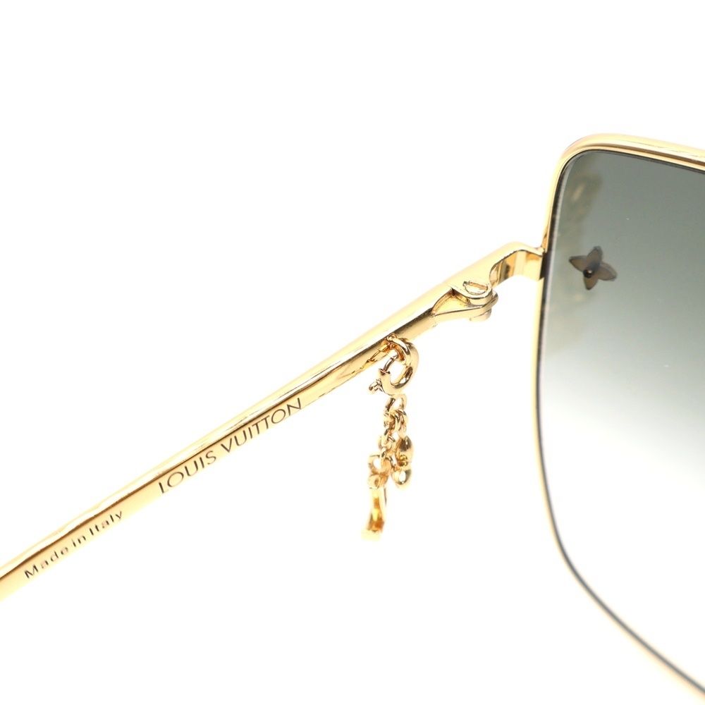 LOUIS VUITTON (ルイヴィトン) サングラス LV チャーム キャットアイ