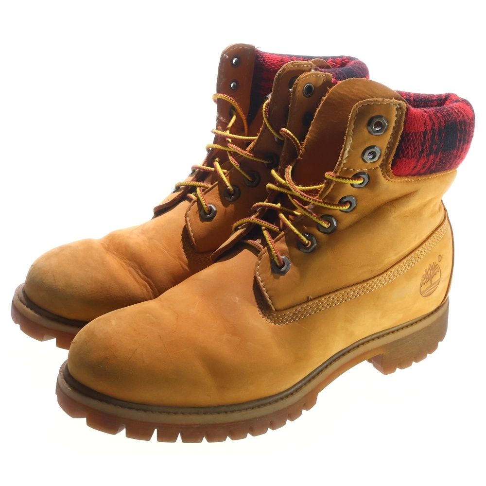 Timberland (ティンバーランド) ×WOOLRICH 6INCH PREMIUM BOOT FABRIC