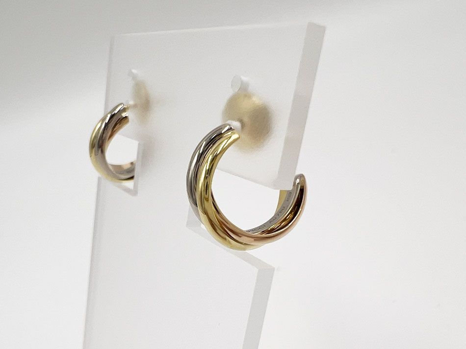 Cartier トリニティ ピアス ミニ Cartier カルティエ Trinity earrings mini model トリニティ