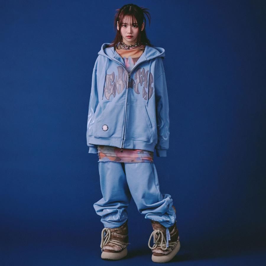 ガルフィー ガルフィー GALFY ファイヤーピカピカZIPパーカー ファイヤーピカピカ