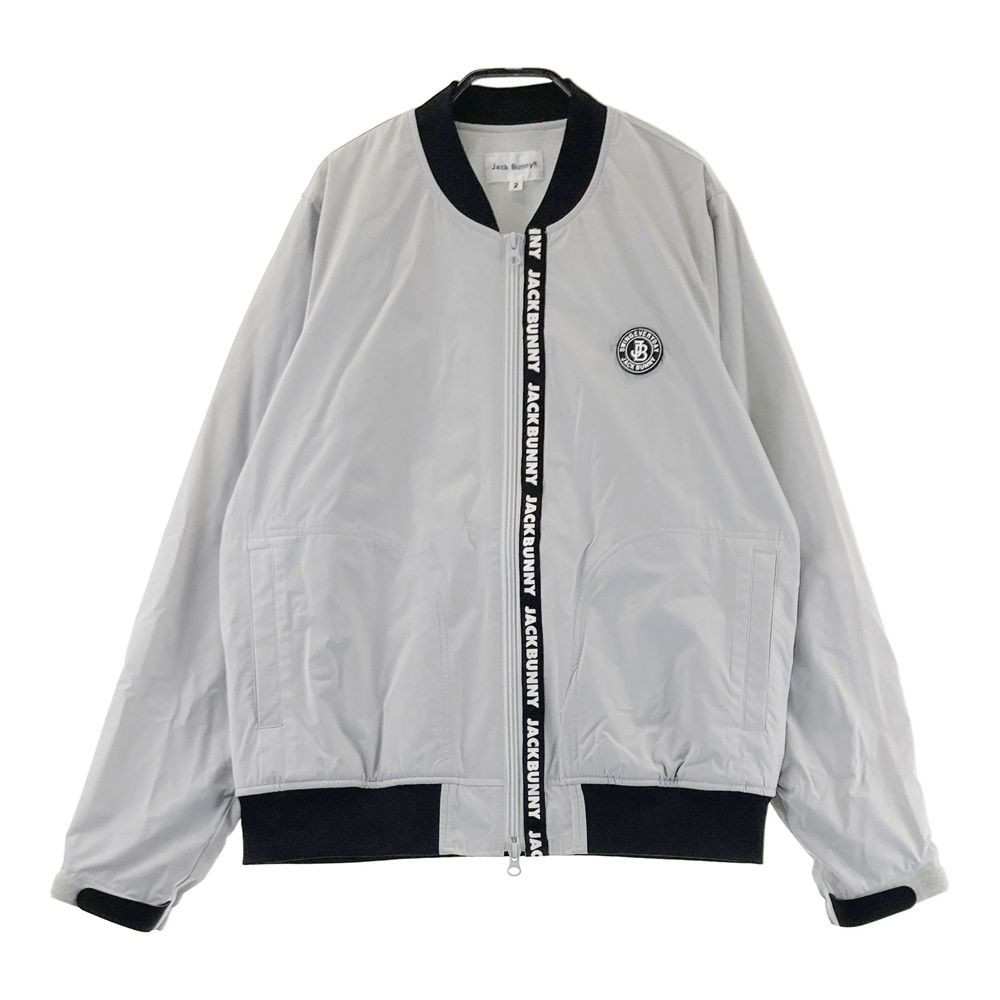 サイズ：2 JACK BUNNY ジャックバニー 蓄熱 ジップジャケット グレー系