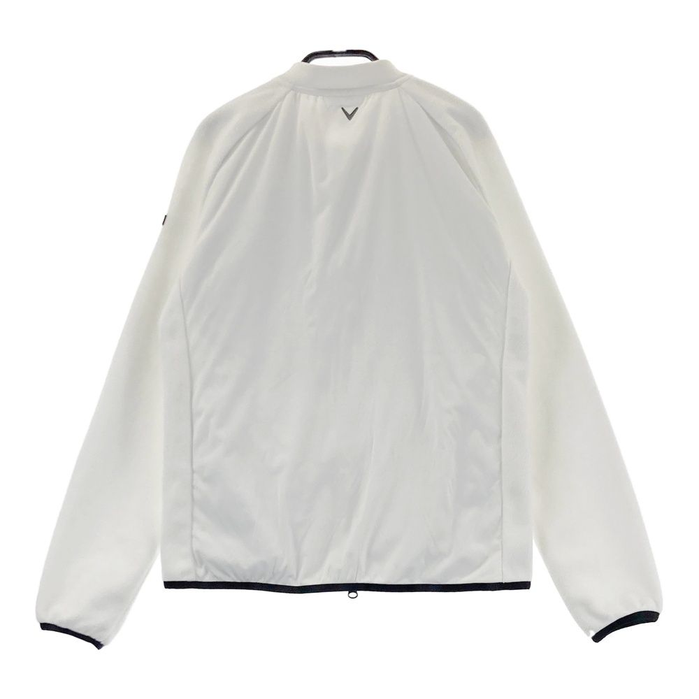 サイズ：M CALLAWAY キャロウェイ 裏起毛 中綿切替 フリースジャケット