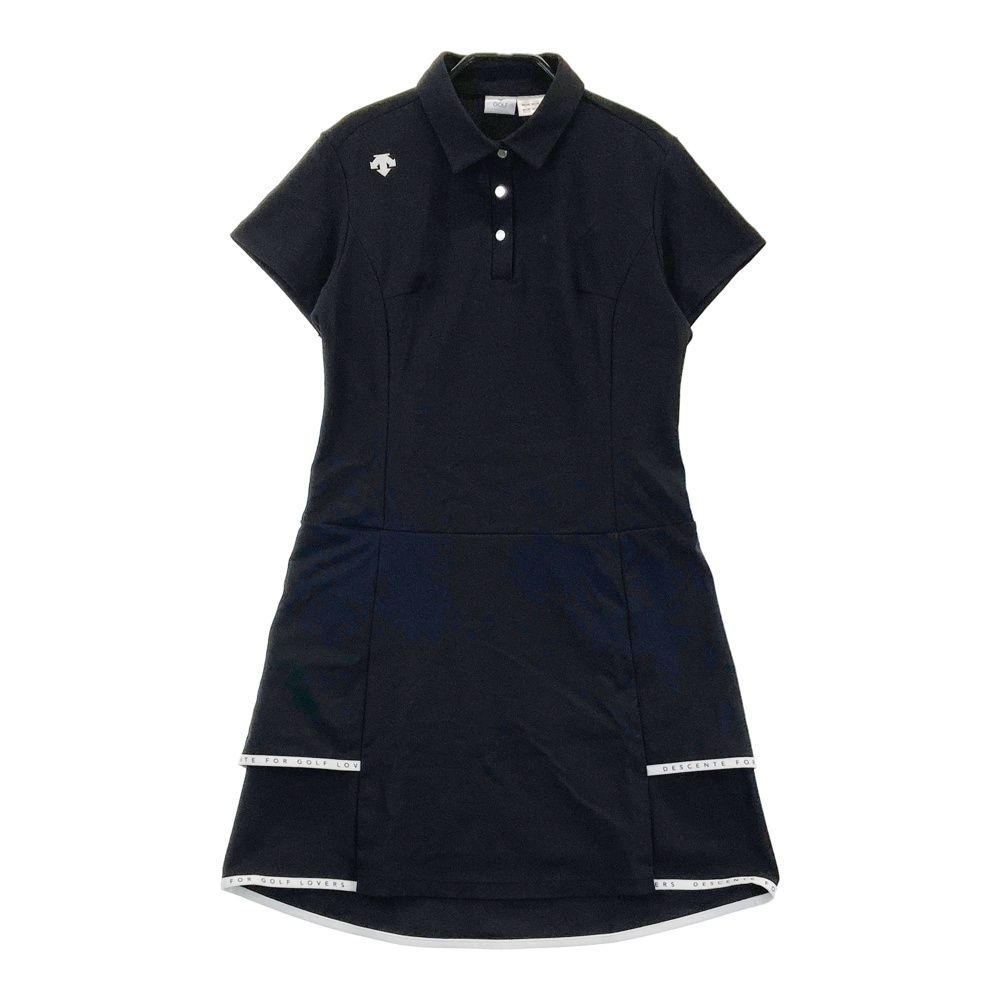 サイズ：M DESCENTE GOLF デサントゴルフ ワンピース ブラック系