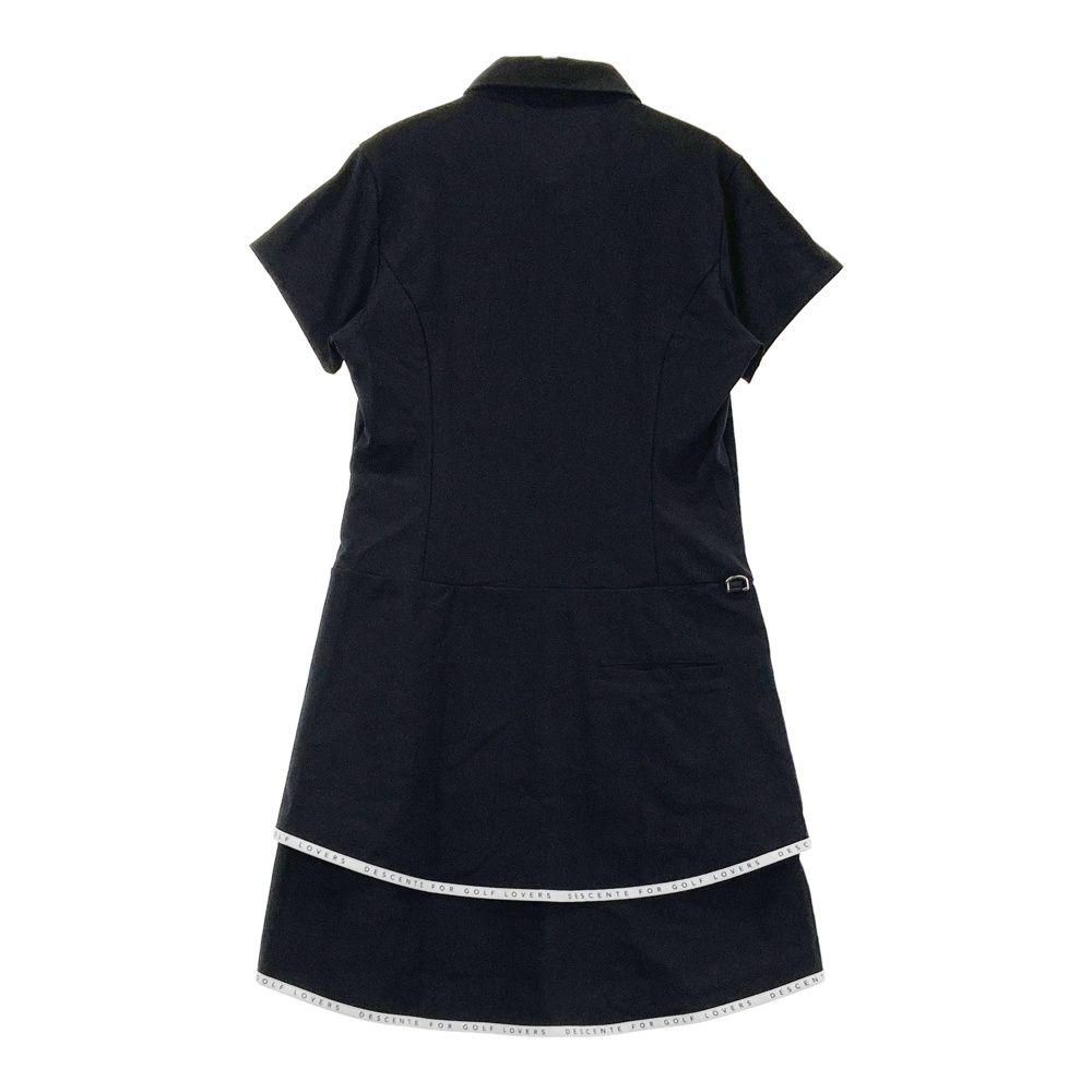 サイズ：M DESCENTE GOLF デサントゴルフ ワンピース ブラック系