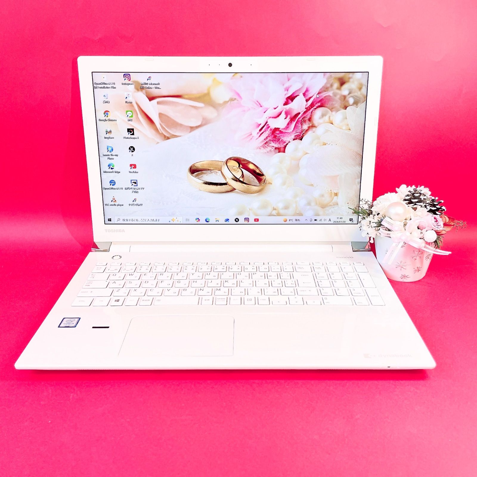 たっぷり大容量1TB❣️写真や動画の保存におすすめ✨️薄型ノート