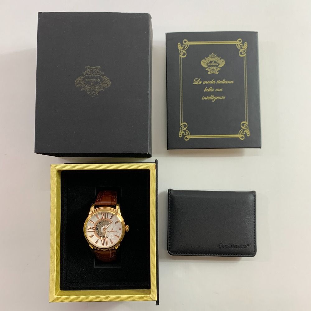 04w5892▽※【中古】オロビアンコ Orobianco 腕時計 メンズ ORAKLASSICA