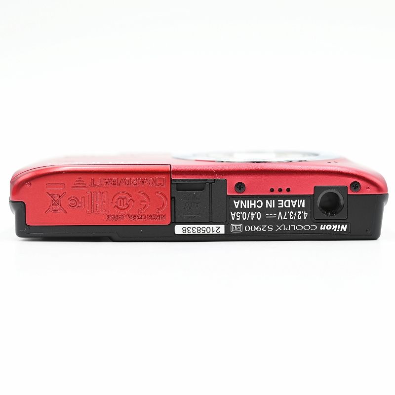 Nikon ニコン デジタルカメラ COOLPIX S2900 レッド コンパクト