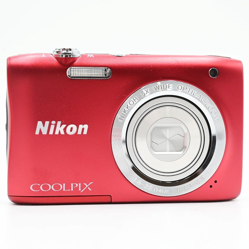 Nikon ニコン デジタルカメラ COOLPIX S2900 レッド コンパクト