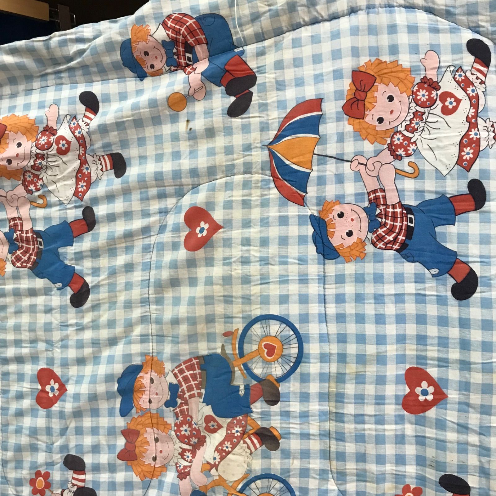 ヴィンテージ布団 キャラクター布団 掛け布団 寝具 アメリカン