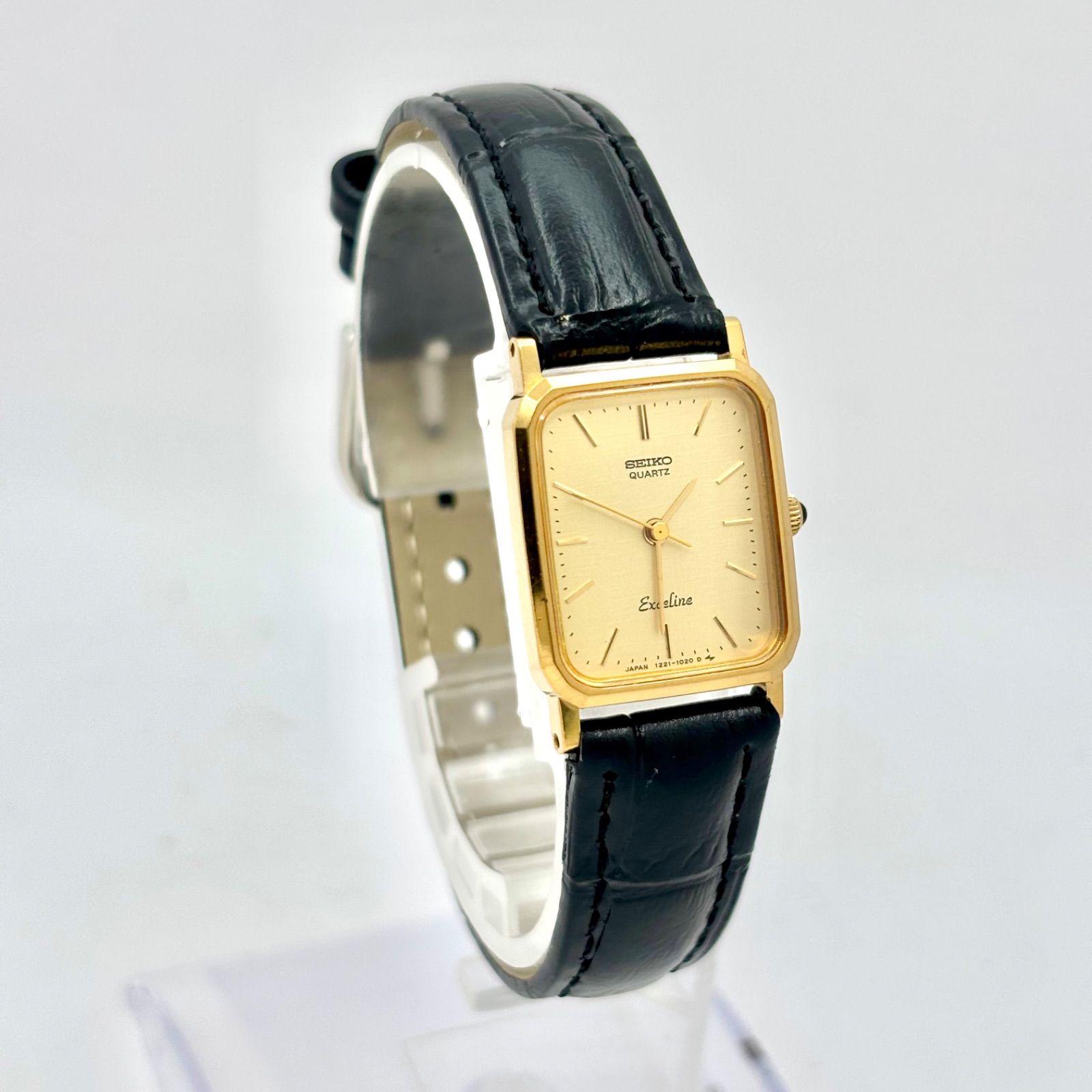 美品/新品電池】SEIKO セイコー Exceline エクセリーヌ レディース