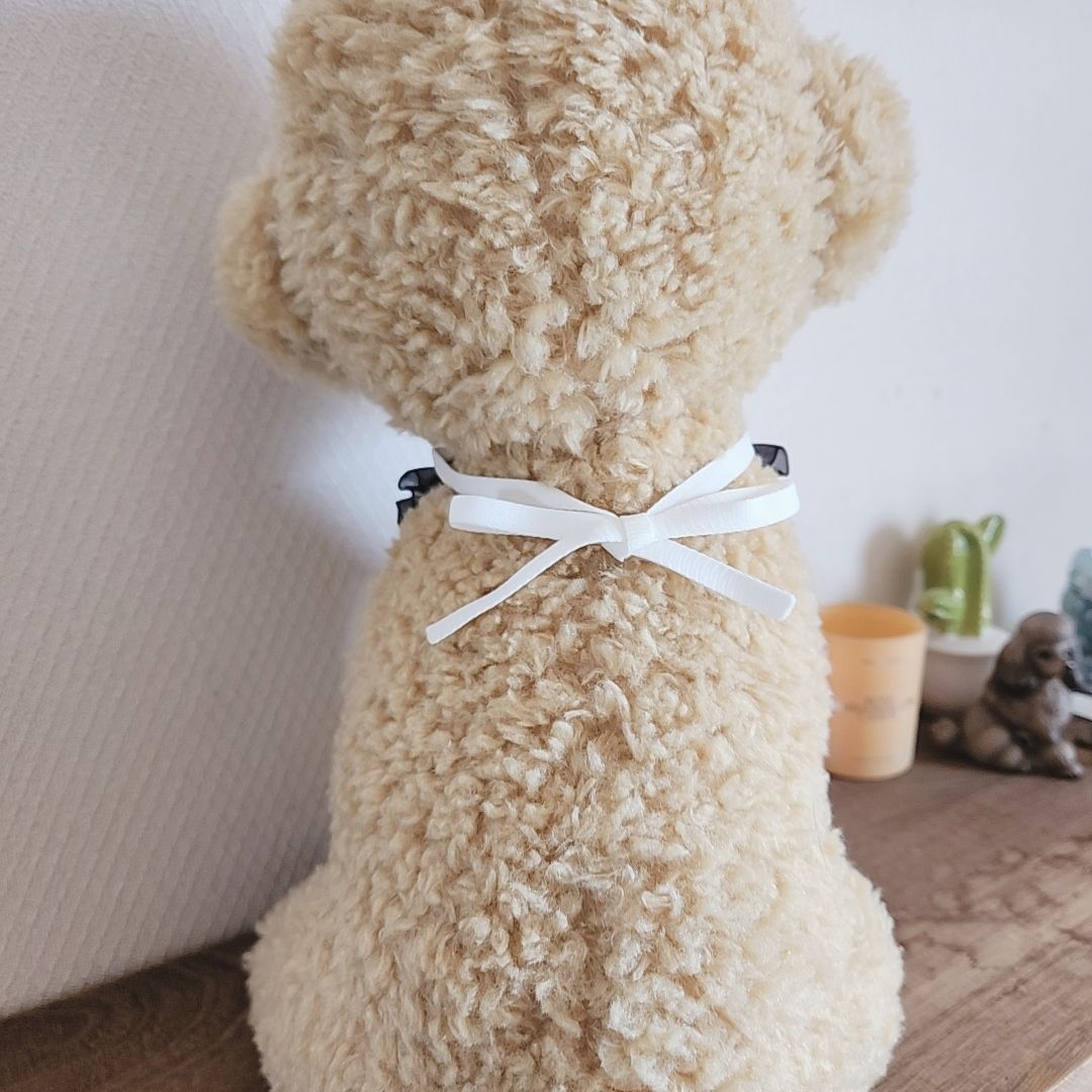 モノトーンエプロンチョーカーセット＊トリミングチョーカー＊業務用