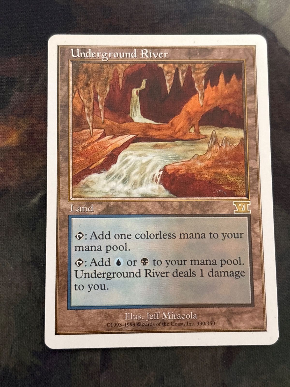 kw6 38 地底の大河/Underground River 6ED 英語版 EN MTG - メルカリ