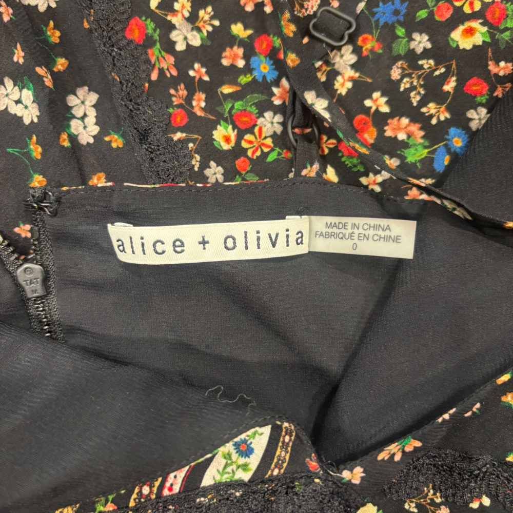 アリスオリビア alice + olivia ワンピース キャミワンピ ミニ 花柄