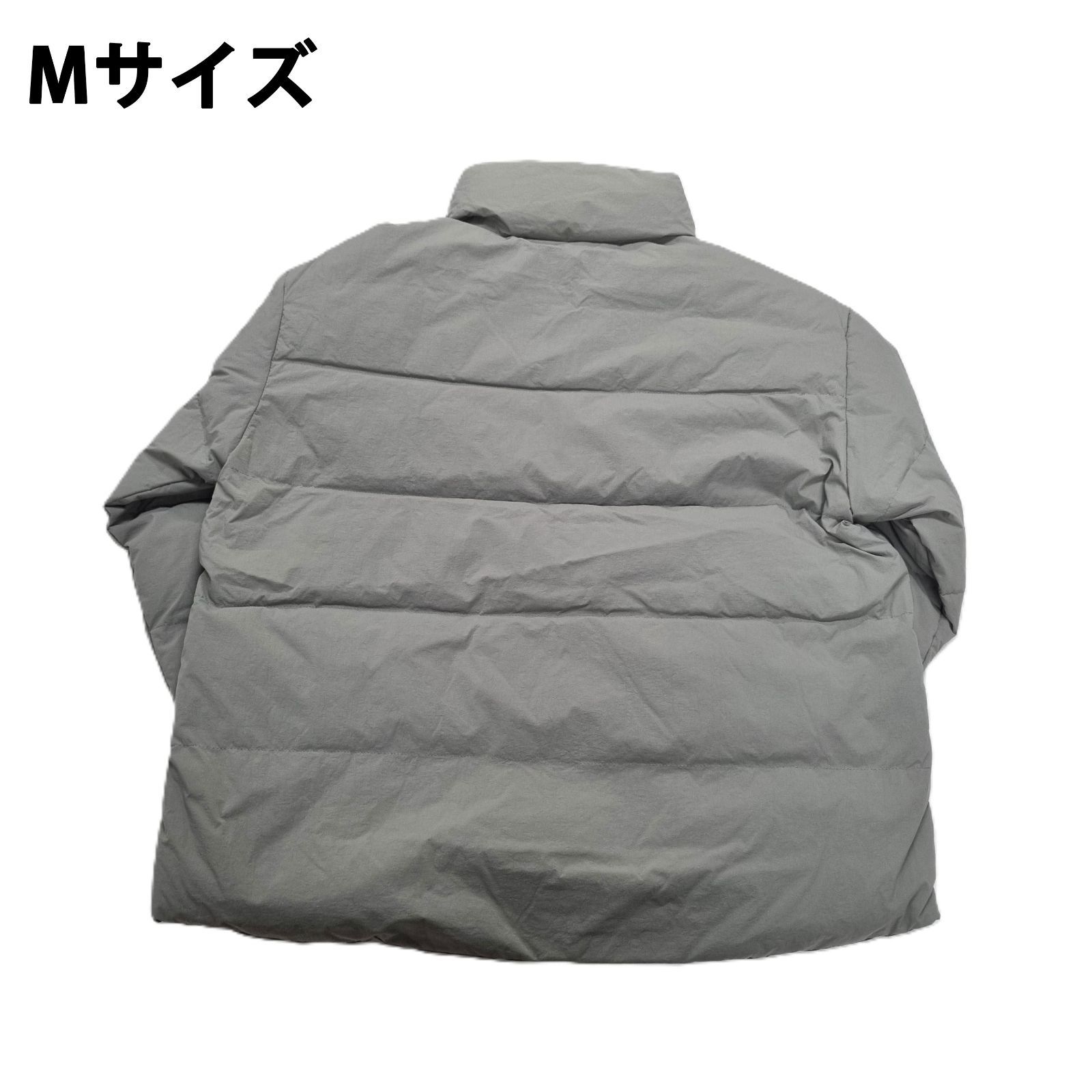 新品/タグ付き】nau ナウ ダウンジャケット Mサイズ Lサイズ GRAY 