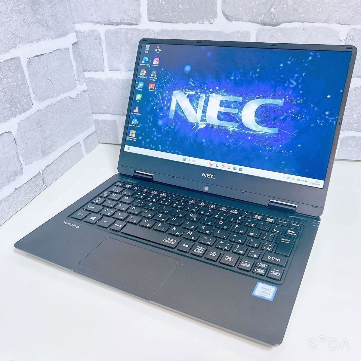 VersaPro NEC 第10世代 軽量 初期設定済 ノートパソコン SSD Core 薄型