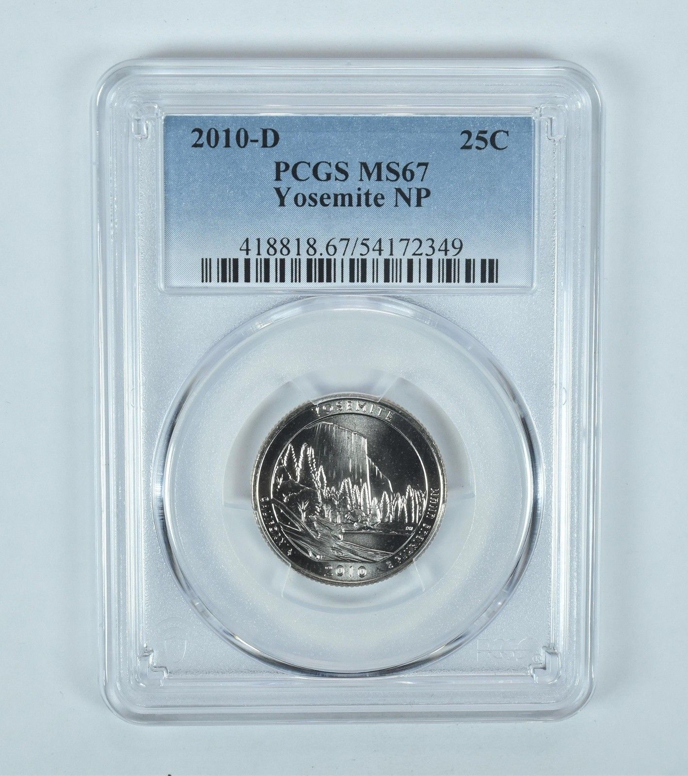 2010-D ワシントン クォーター ATB ヨセミテ MS67 PCGS - メルカリ