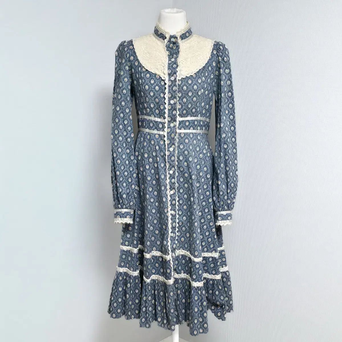 70s Gunne Sax ガニーサックス ドレス ワンピース - メルカリ