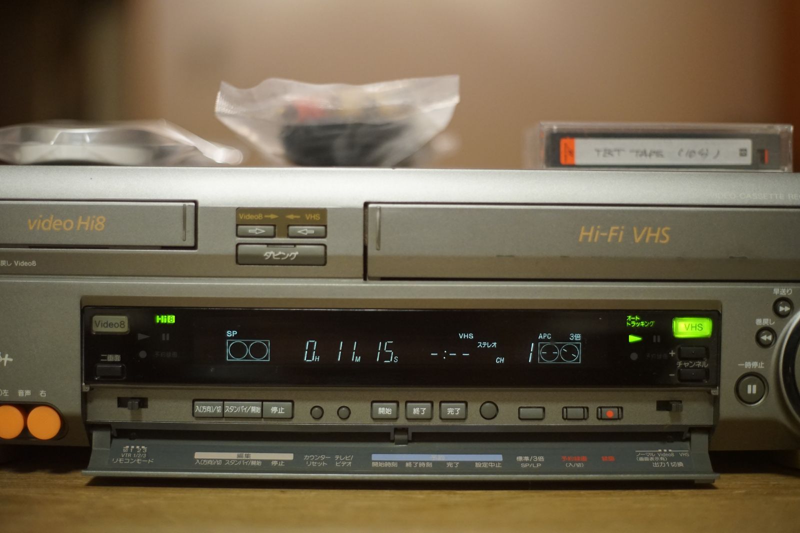 動作保証あり SONY WV-TW2 HI8 VHS 8ミリビデオデッキ - メルカリ