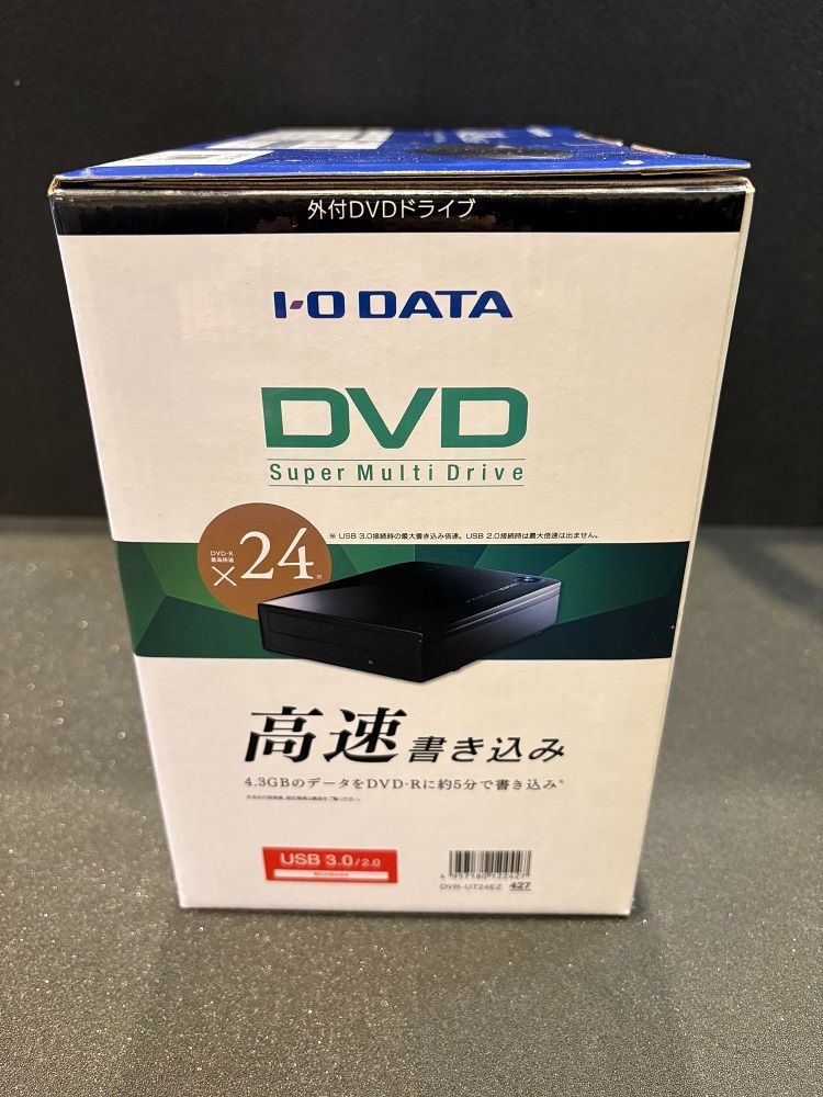 新品】I・O・DATA 外付けDVDドライブ DVR-UT24EZ 〓 - メルカリ