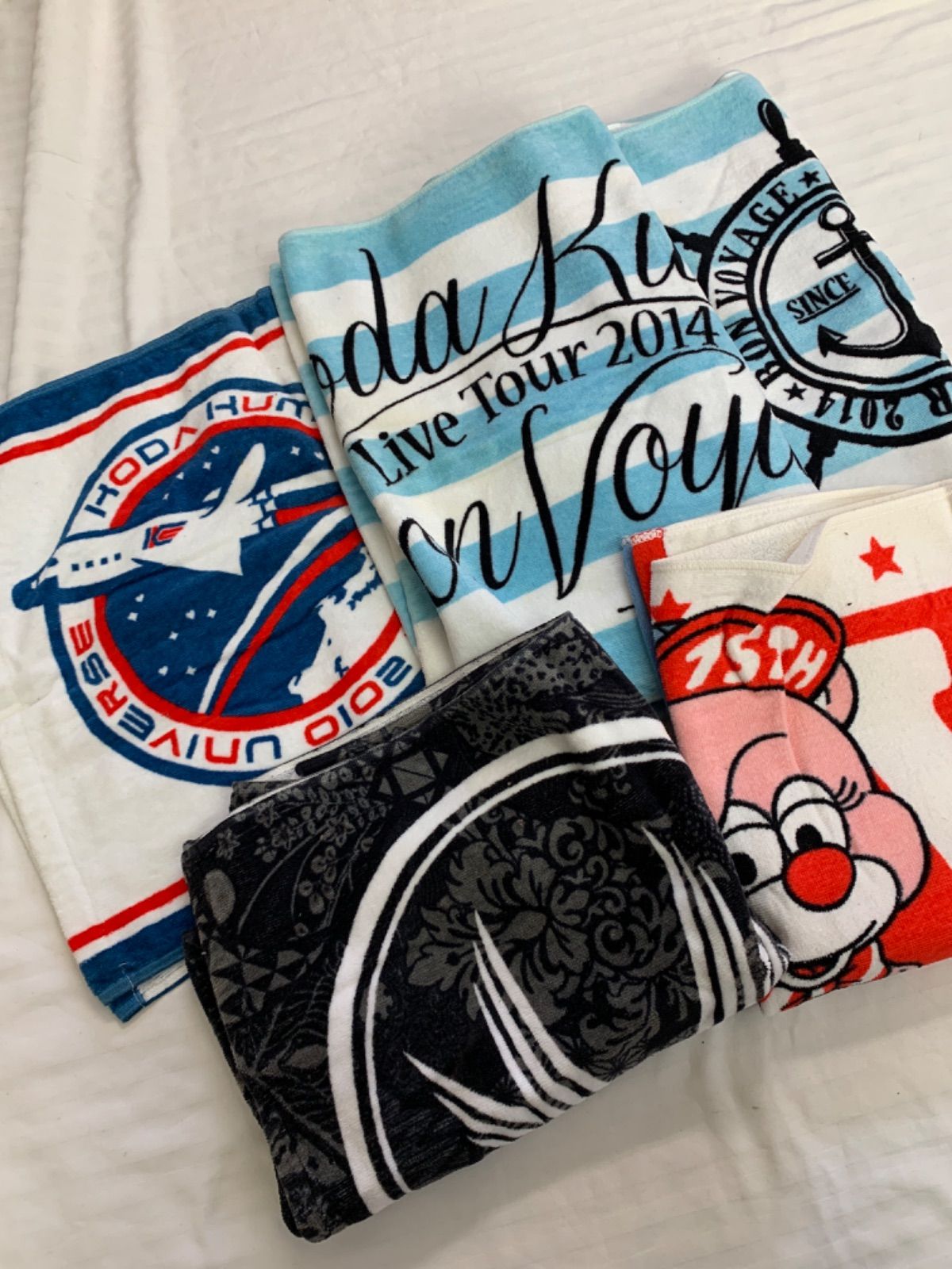 倖田來未 グッズ LIVE タオル タオルセット 5枚セット - メルカリ