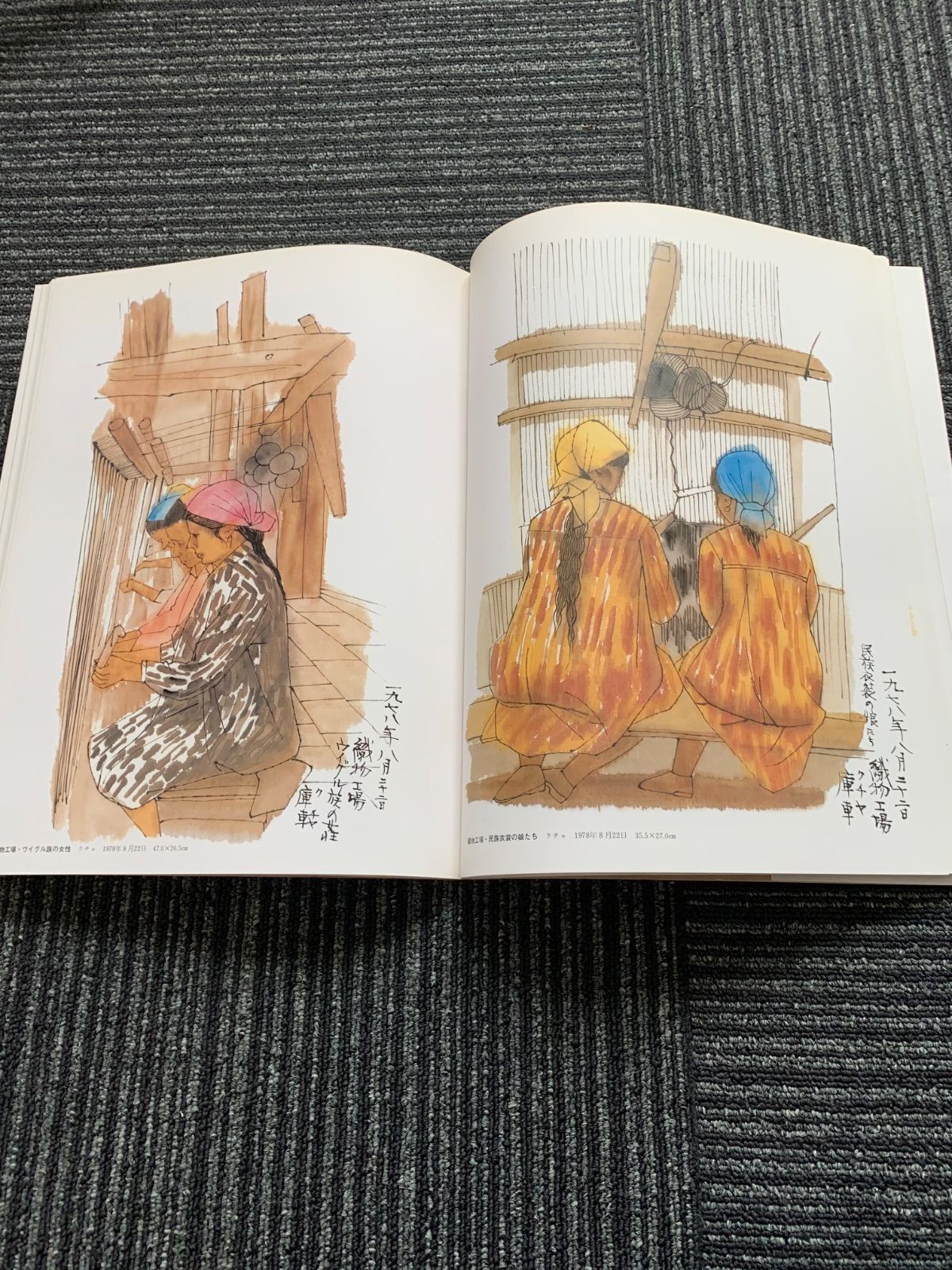 平山郁夫 シルクロード素描集1 「西域の旅」 - メルカリ